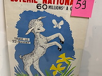 Affiche loterie nationale - afbeelding 2 van  2