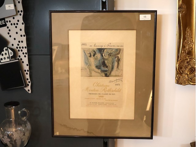 Affiche mouton rothschild - afbeelding 1 van  4