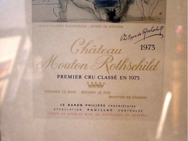 Affiche mouton rothschild - afbeelding 4 van  4
