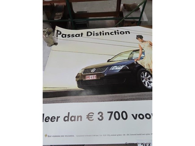 Affiche vw passat - afbeelding 2 van  3