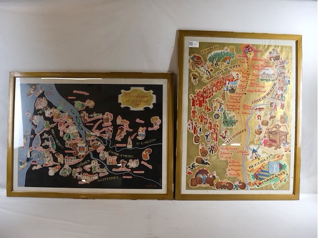 Affiche wijn (x2) - afbeelding 1 van  11