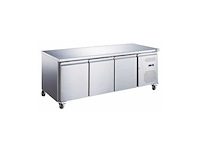 Afi collin lucy - 3-deurs gekoelde banketbakken 800 mm met wielen - gekoelde bankerbank, 3 deuren - gekoeld (3x)