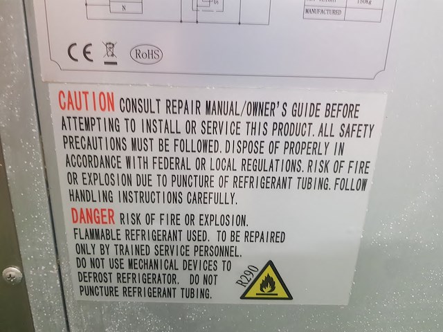 Afi collin lucy aa4pd-gc koelkast - afbeelding 2 van  20