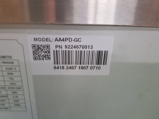 Afi collin lucy aa4pd-gc koelkast - afbeelding 19 van  20