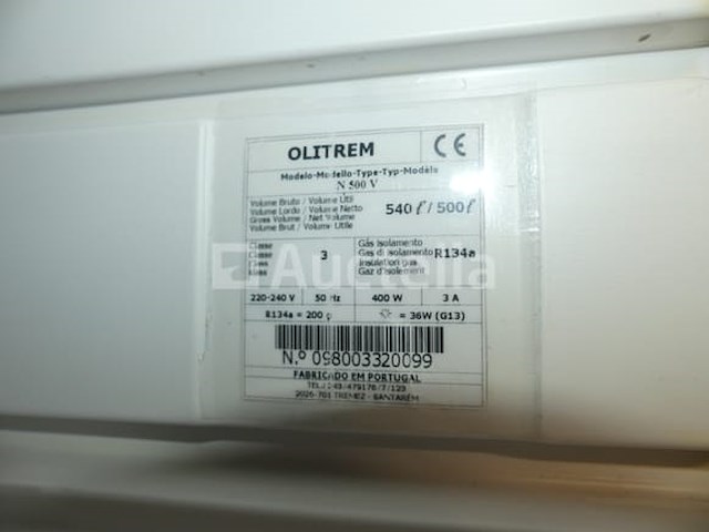 Afi olitrem n500v glazen rechtopstaande koelkast - afbeelding 6 van  8