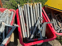 Afix partij steigers met steigerplanken en steigeronderdelen - afbeelding 16 van  16