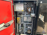 Afkantpers amada hft 100-3, bouwjaar 2004, met een maximale perskracht van 1000 kn en een slag van 200 mm. voorzien van een 400 v, 3-fasen aansluiting en fiessler elektronik akas ii laserbeveiliging. - afbeelding 3 van  13