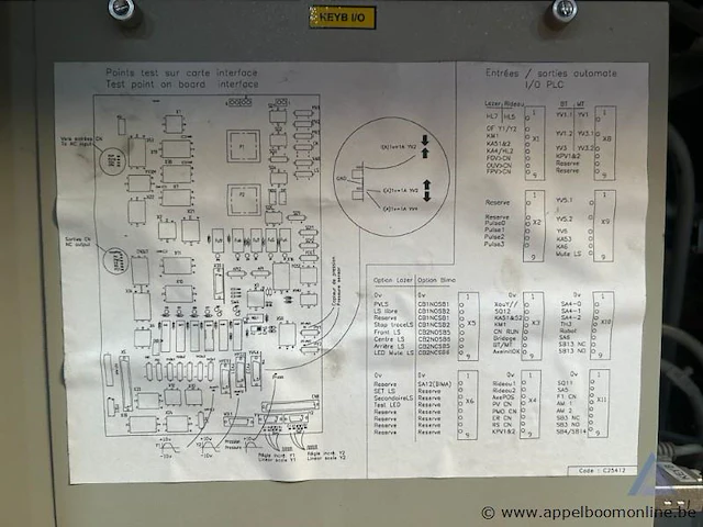 Afkantpers amada hft 100-3, bouwjaar 2004, met een maximale perskracht van 1000 kn en een slag van 200 mm. voorzien van een 400 v, 3-fasen aansluiting en fiessler elektronik akas ii laserbeveiliging. - afbeelding 4 van  13