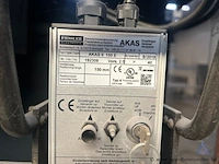 Afkantpers amada hft 100-3, bouwjaar 2004, met een maximale perskracht van 1000 kn en een slag van 200 mm. voorzien van een 400 v, 3-fasen aansluiting en fiessler elektronik akas ii laserbeveiliging. - afbeelding 10 van  13