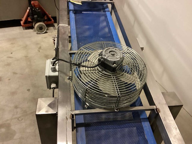 Afkoelband met 6 ventilatoren overige voedingsmiddelen productie machines - afbeelding 6 van  6