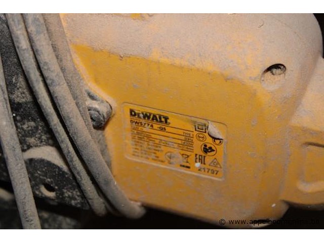 Afkortcirkelzaagmachine dewalt dws 774 - afbeelding 2 van  2
