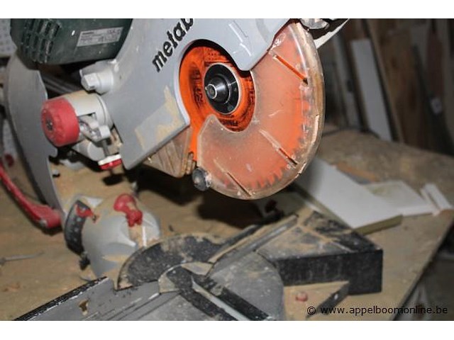 Afkortcirkelzaagmachine metabo, kgs 216 plus - afbeelding 3 van  3