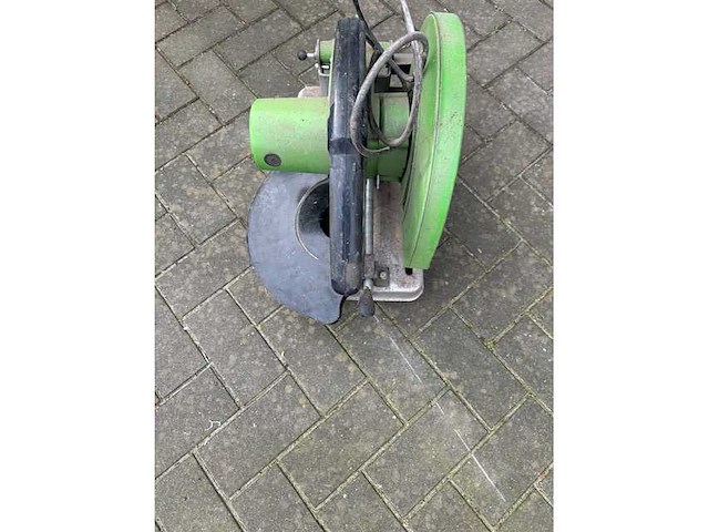 Afkortslijpschijf - angle grinder - afbeelding 1 van  2