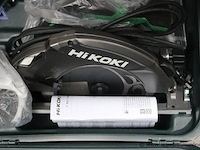 Afkortzaag - hikoki - c 90f toebehoren - koffer, handleiding - afbeelding 2 van  3