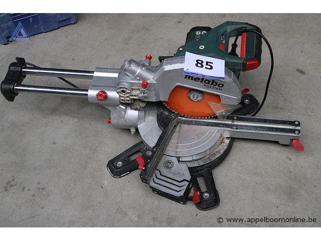 Afkortzaag - metabo - kgs 216 m - afbeelding 1 van  3