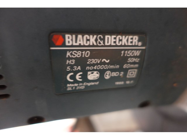 Afkortzaag black en decker - afbeelding 4 van  4
