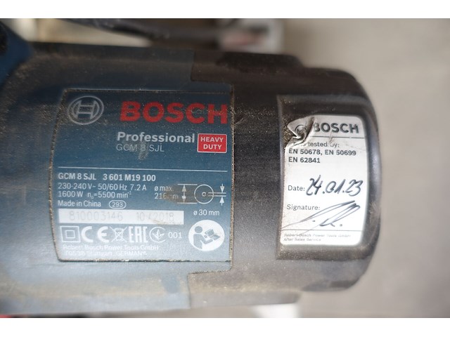 Afkortzaag bosch - afbeelding 4 van  4