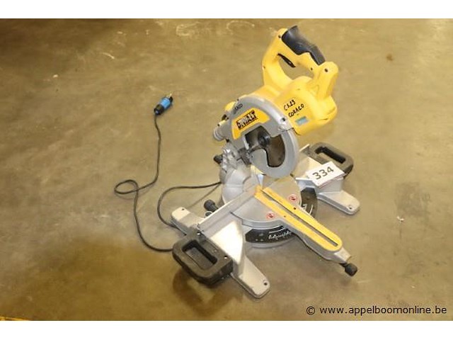 Afkortzaag dewalt dws777-qs - afbeelding 1 van  3