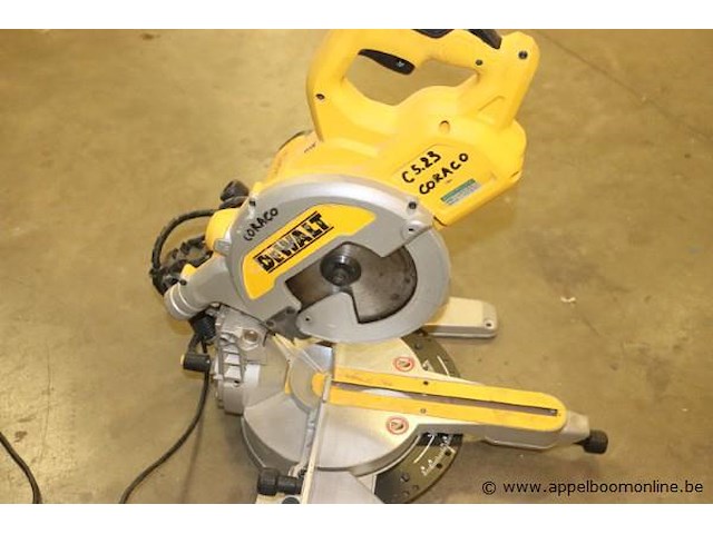 Afkortzaag dewalt dws777-qs - afbeelding 2 van  3