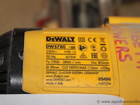 Afkortzaag dewalt, dws780, 230v, 1675w, zaagblad dia 305mm, werking niet gekend - afbeelding 2 van  2