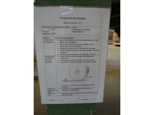 Afkortzaag dewalt - afbeelding 7 van  8