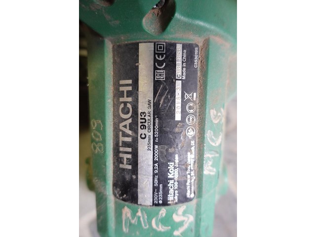 Afkortzaag hitachi - afbeelding 3 van  3