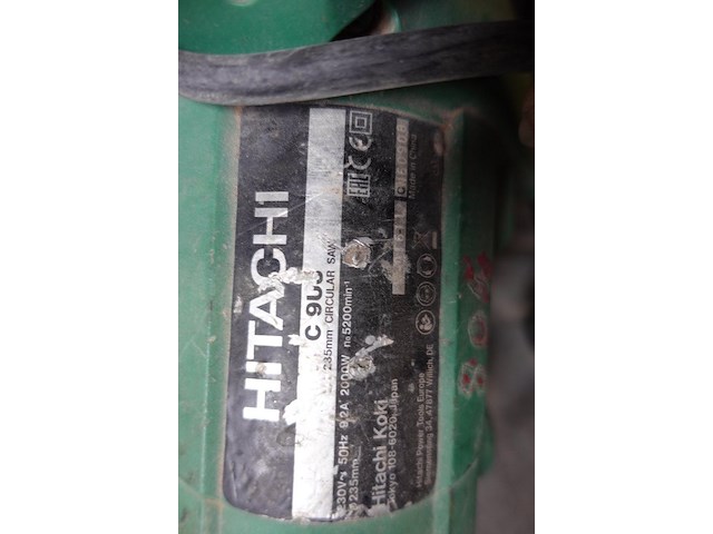 Afkortzaag hitachi - afbeelding 3 van  3