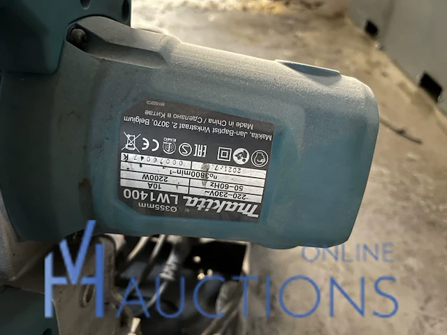 Afkortzaag makita - afbeelding 4 van  4