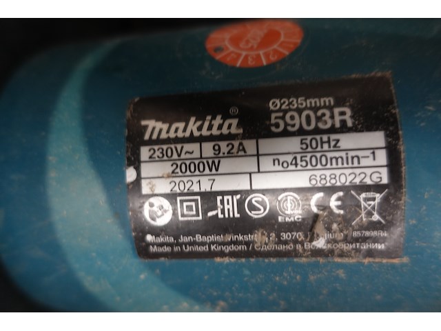 Afkortzaag makita - afbeelding 2 van  4