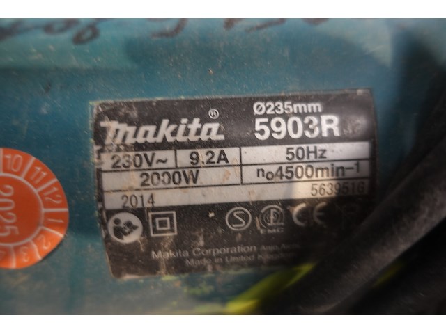 Afkortzaag makita - afbeelding 2 van  3