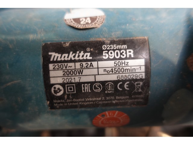 Afkortzaag makita - afbeelding 2 van  4