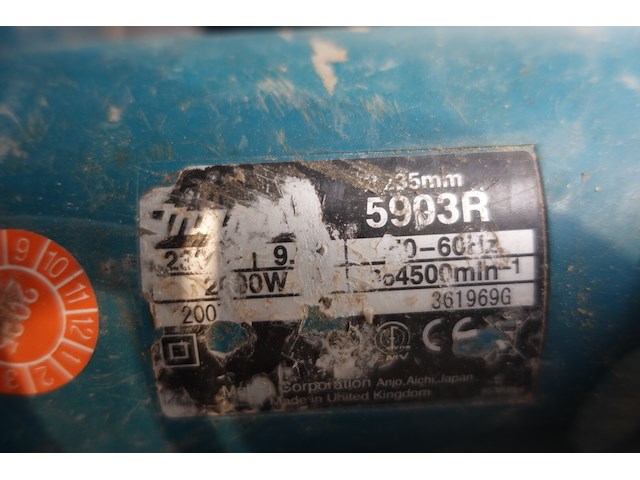 Afkortzaag makita - afbeelding 2 van  4