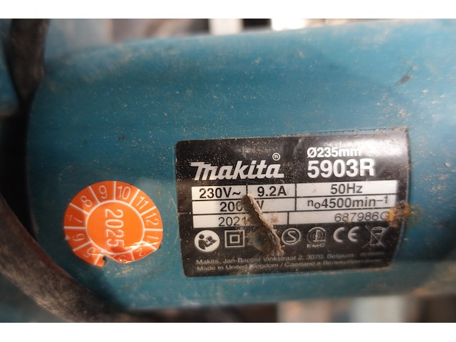 Afkortzaag makita - afbeelding 2 van  4