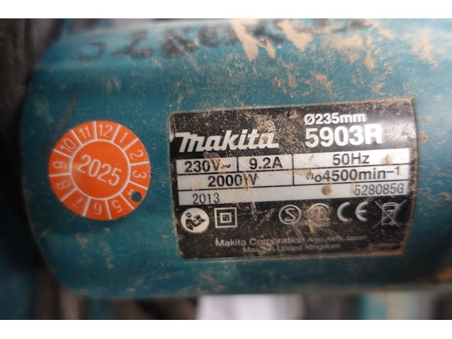 Afkortzaag makita - afbeelding 2 van  3