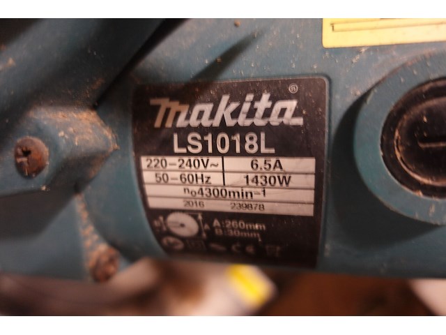 Afkortzaag makita - afbeelding 3 van  3