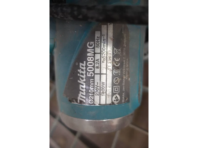 Afkortzaag makita - afbeelding 4 van  4
