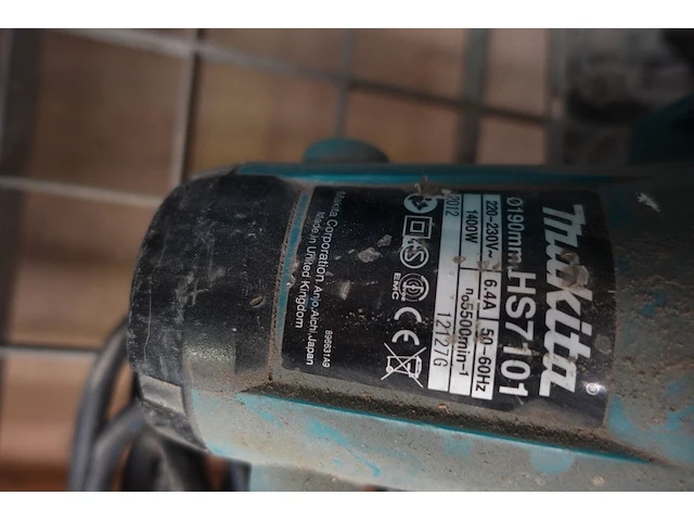Afkortzaag makita - afbeelding 4 van  4