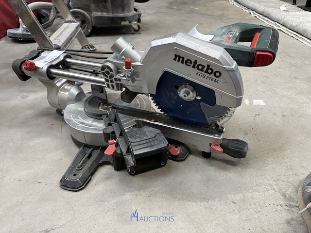 Afkortzaag metabo kgs216 m - afbeelding 6 van  6