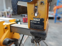 Afkortzaag metabo op steun dewalt - afbeelding 4 van  9