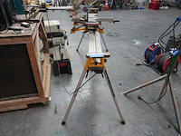 Afkortzaag metabo op steun dewalt - afbeelding 5 van  9