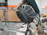 Afkortzaag metabo op steun dewalt - afbeelding 6 van  9
