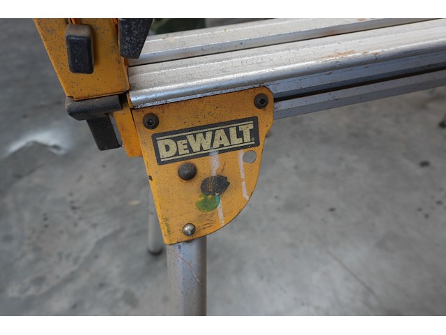 Afkortzaag metabo op steun dewalt - afbeelding 9 van  9