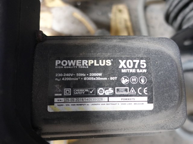 Afkortzaag power plus - afbeelding 3 van  3
