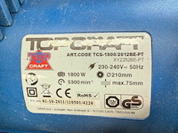 Afkortzaag topcraft 220v - afbeelding 4 van  4