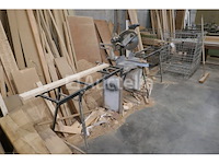 Afkortzaagmachine elu + verstelbare hulponderstellen - afbeelding 4 van  6