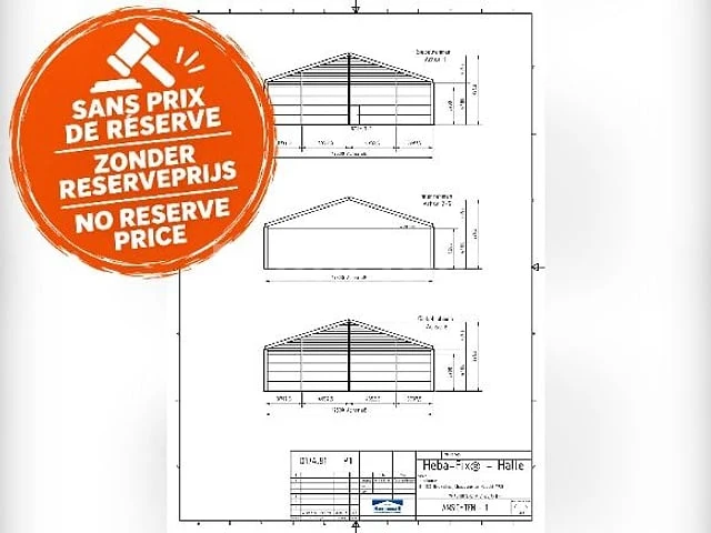 Afneembare hangar, 400 m² herchenbach - afbeelding 7 van  22