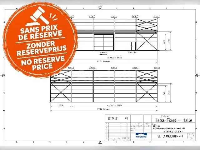 Afneembare hangar, 400 m² herchenbach - afbeelding 10 van  22