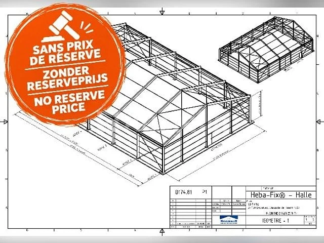 Afneembare hangar, 400 m² herchenbach - afbeelding 13 van  22