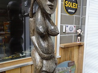 Afrikaans houten beeld - afbeelding 2 van  3