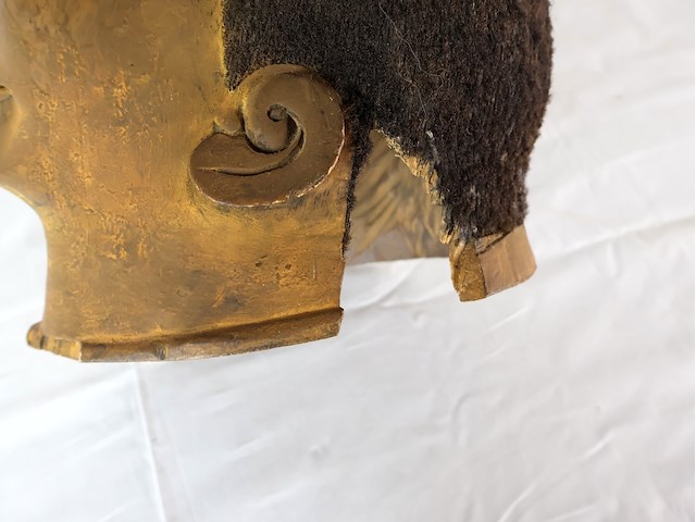 Afrikaans houten helmmasker (x5) - afbeelding 5 van  13